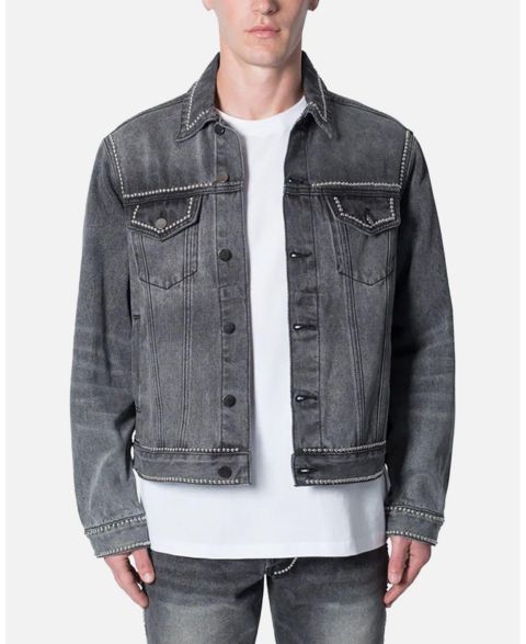 Мужская куртка mnml Flat Studded Trucker