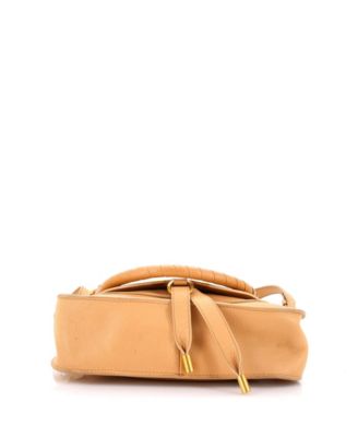 Small Marcie Satchel Leather