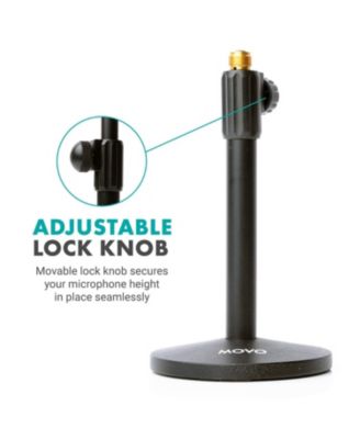 TMC-3 Adjustable Tabletop Mic Stand with Mic Clip