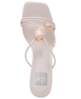 Women's Leesha Strappy Stone High Heel Dress Sandals