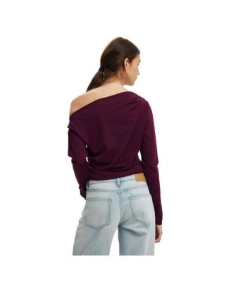 Women's Georgie Off Shoulder Long Sleeve
