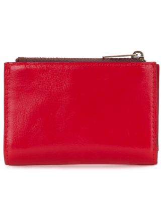 Busalla Leather Bifold Zipper Wallet