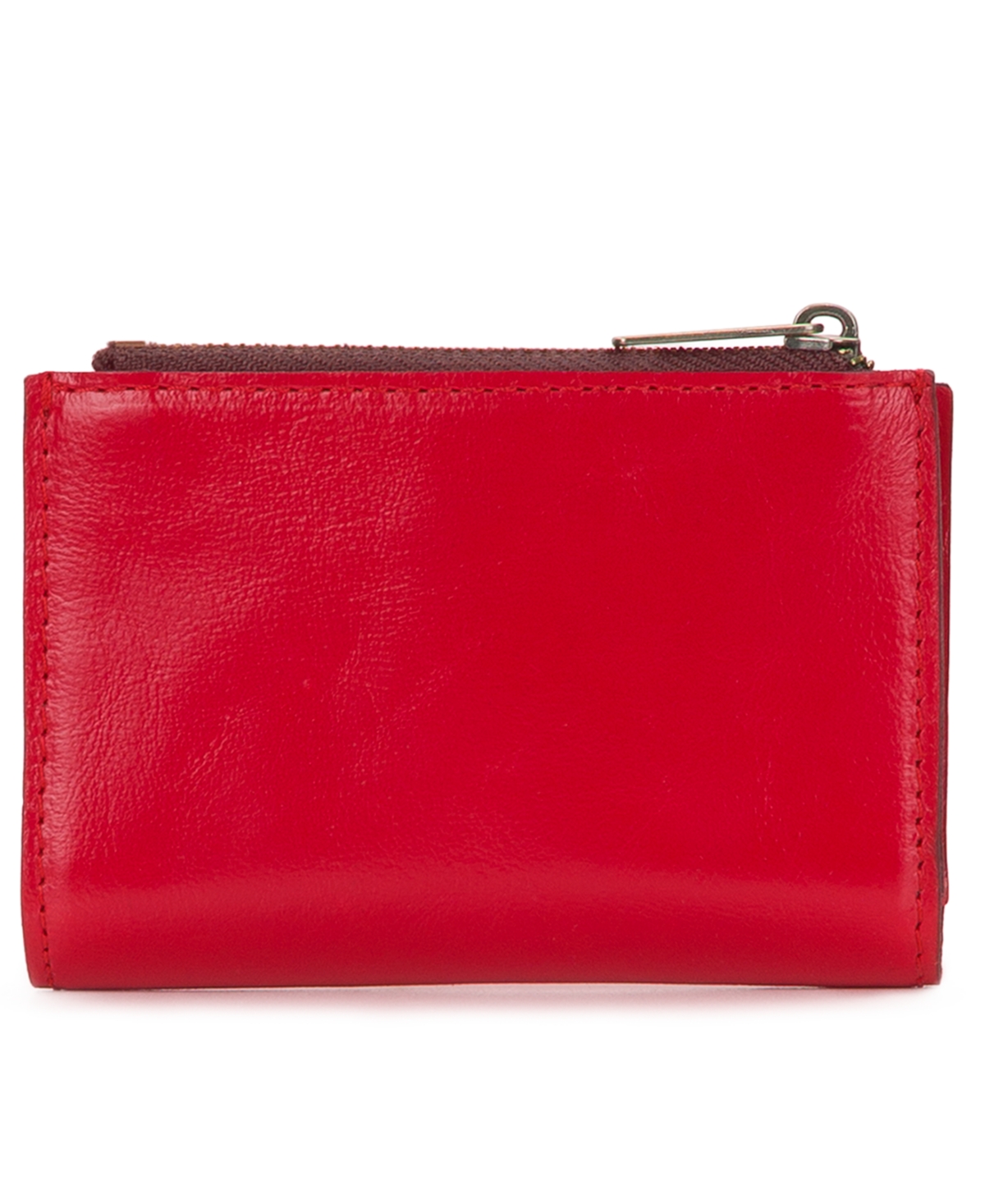 Patricia Nash Busalla Leather Bifold Zipper Wallet