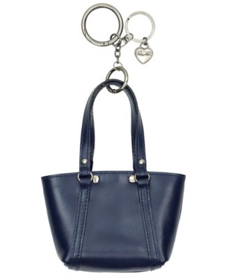 Micro Benvenuto Leather Tote Bag Charm