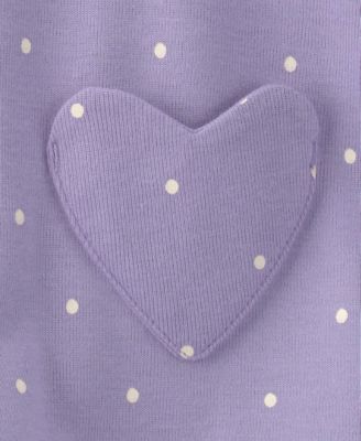 Baby Girls' Polka Dots Sleeveless Romper