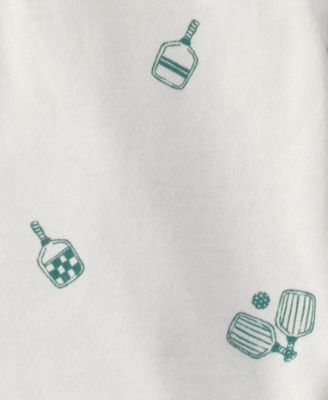 Baby Boys' Pickleball Short-Sleeve Polo Shirt, Bodysuit and Shorts, 3-Piece Set