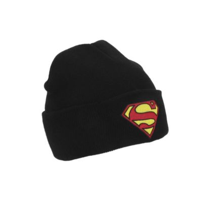 Men's Superman Superman Logo Embroidery Acrylic Knit Cuff Beanie