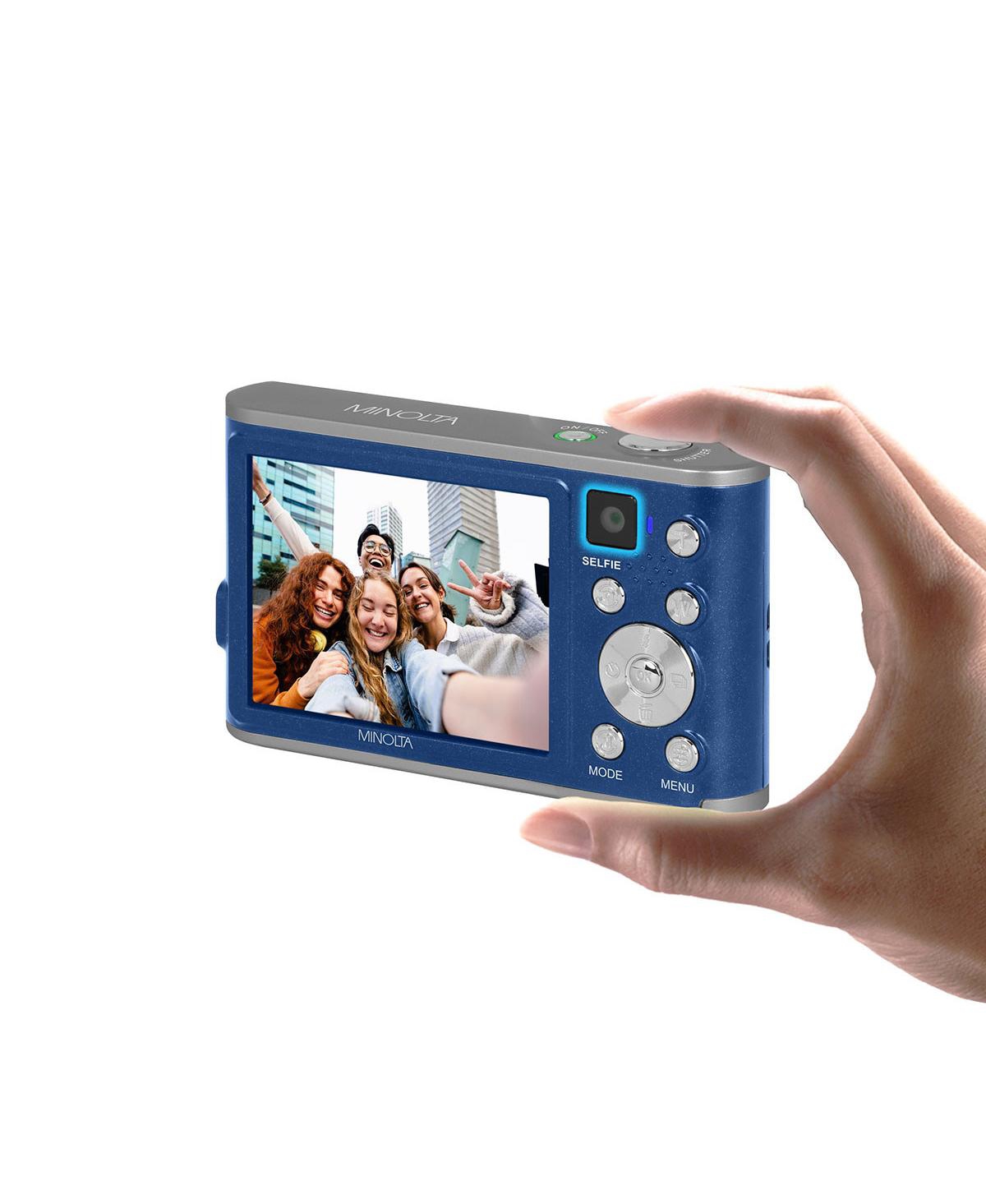 Minolta Minolta MND23 48MP Auto Focus 4K Ultra Hd Selfie Camera - Blue