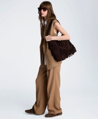 Women's Luxe Twill Sleeveless Vest