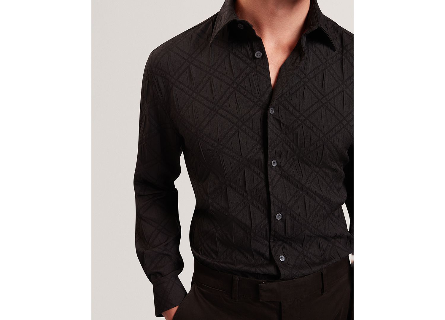 Men's Fynran Point Collar Shirt