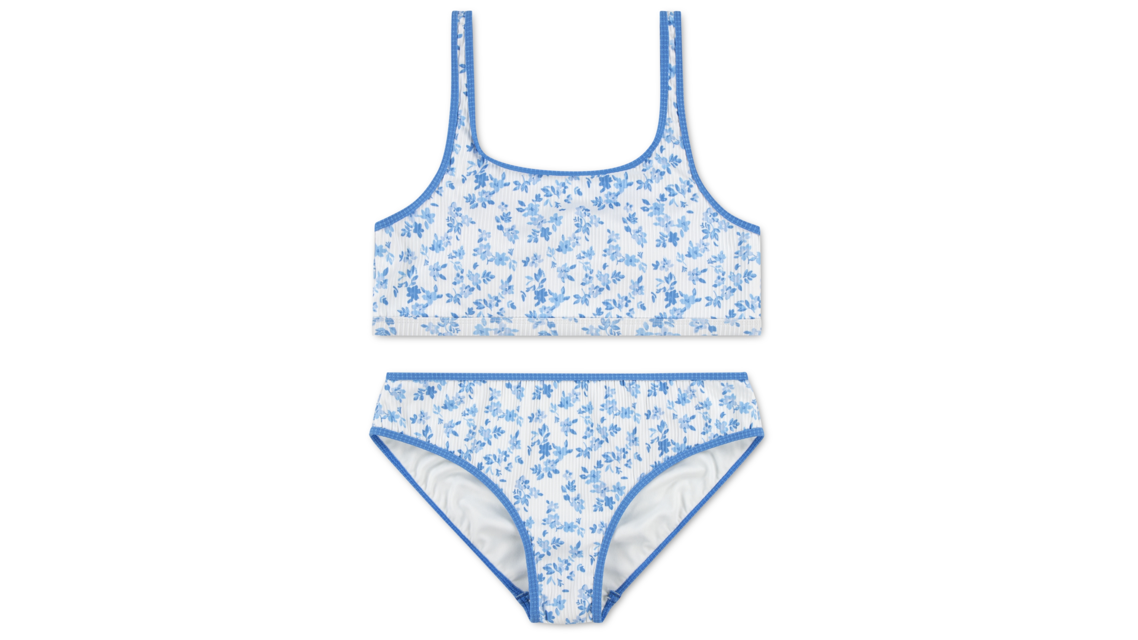 abercrombie kids Girls' 5-17 Scoop Neck Top & Swim Bottoms, 2-Piece Set