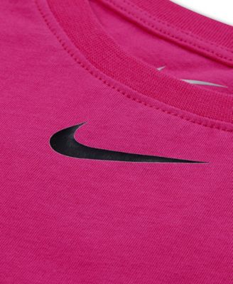 Girls' 4-6X Move with Nature Crewneck T-Shirt and Bike Shorts, 2-Piece Set