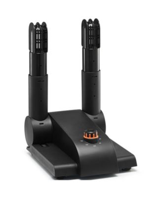 Shoe Dryer, Foldable 2-Tube Boot Dryer w/ Timer, Heated Blower, V0 Flame-Retardant, Portable