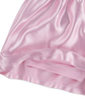 Girls' 4T-6X Flowy Durasheen Crewneck T-Shirt and Shorts, 2-Piece Set