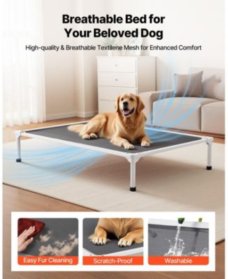 Aluminum Portable Elevated Pet Cot.