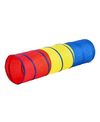 Kids Play Tunnel Tent for Toddlers, Colorful Pop Up Crawl Tunnel Toy for Baby