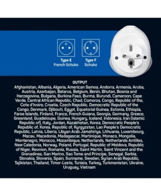 World EU USB-C 25W Travel Adaptor