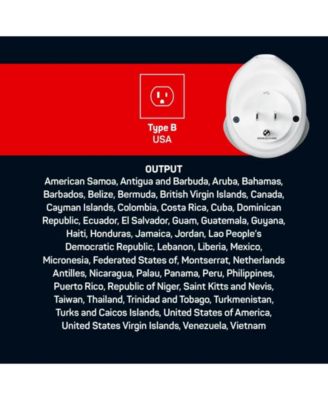 World USA USB-C 25W Travel Adaptor