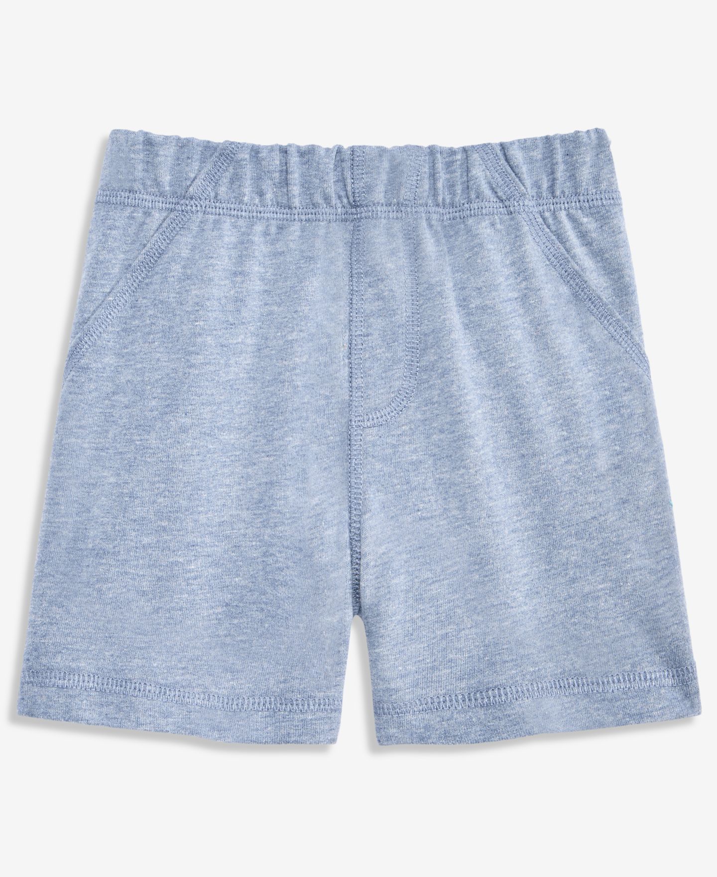 Шорты First Impressions Mix and Match Heathered Shorts для мальчиков-малышей, цвет: Ягодный синий — фото 1