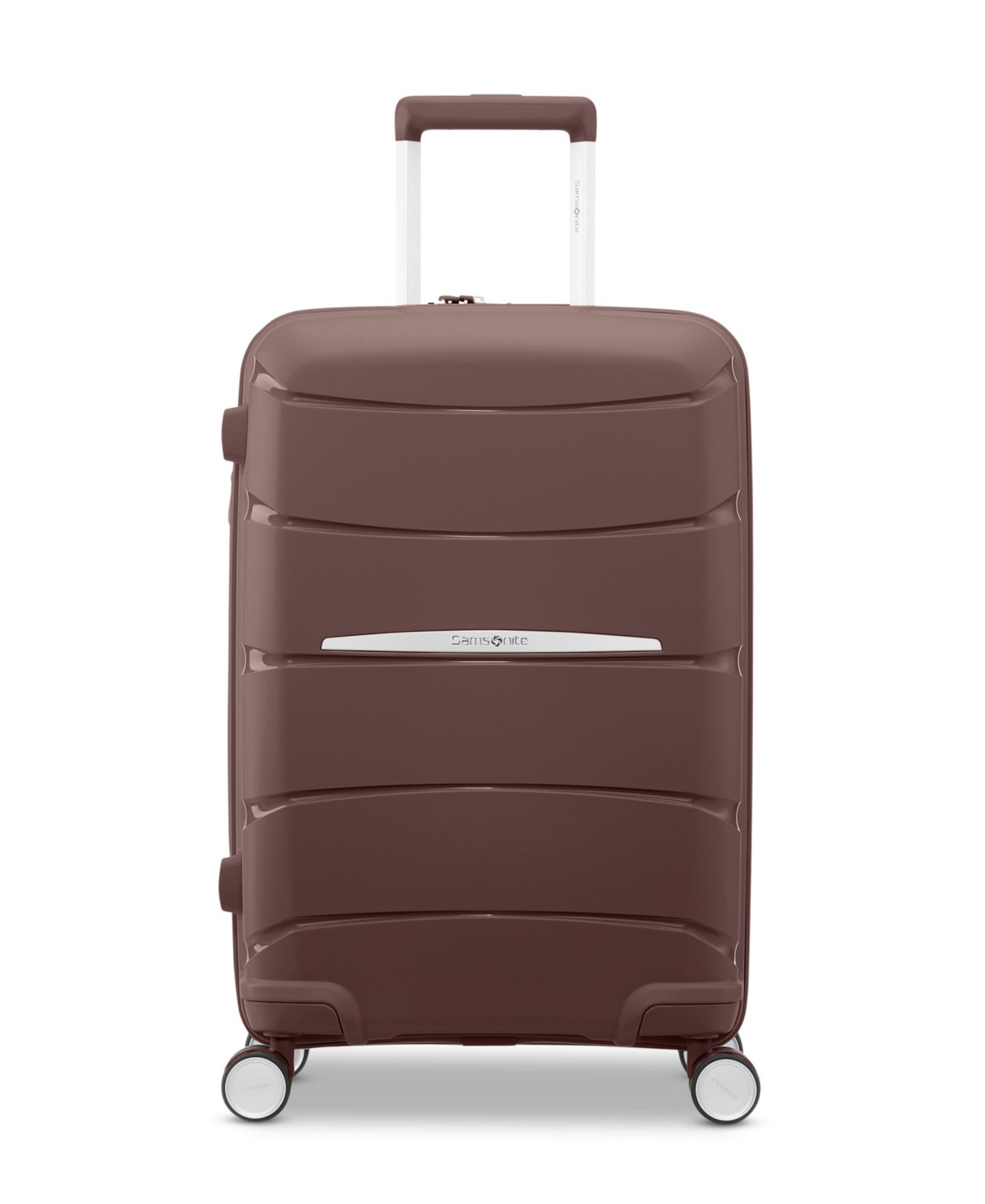 Чемодан Samsonite Outline Pro Carry-On Spinner, цвет: Шоколадный розовато-лиловый — фото 2