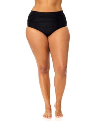 Plus Size Trendy Costa Full-Coverage Swim Bottoms