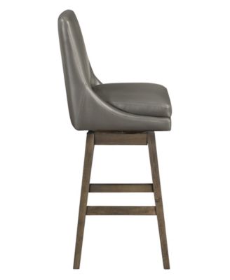 27" Fabric Allingham Swivel Counter Stool