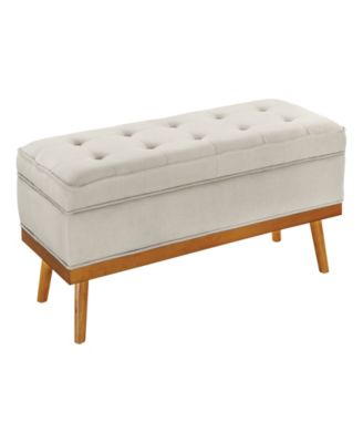 18.5" Fabric Katheryn Storage Bench