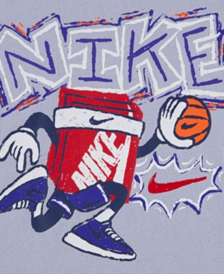 Boys' 4-7 Boxy Basketball Short-Sleeve T-Shirt