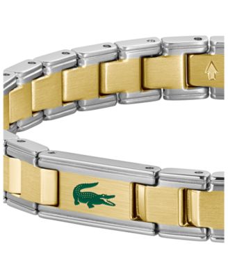 Men's Metropole Edge Two-Tone Stainless Steel Bracelet