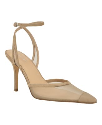Women's Ozala Mesh Ankle Strap Stiletto Pumps
