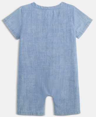 Baby Boys' Chambray Sunsuit