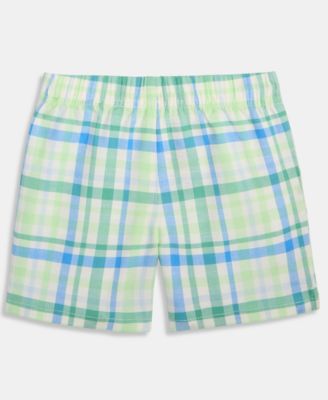 Toddler Boys' 2T-4T Plaid Woven Shorts