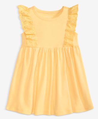 Toddler Girls' 2T-4T Mix and Match Eyelet-Ruffle Dress