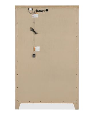 Marcel 68" Wood Curio Cabinet