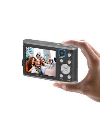 Minolta MND23 48MP Auto Focus 4K Ultra HD Selfie Camera - Black