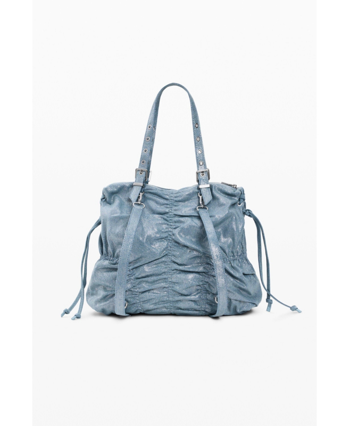 Desigual Women's Medium Ruched Denim Backpack