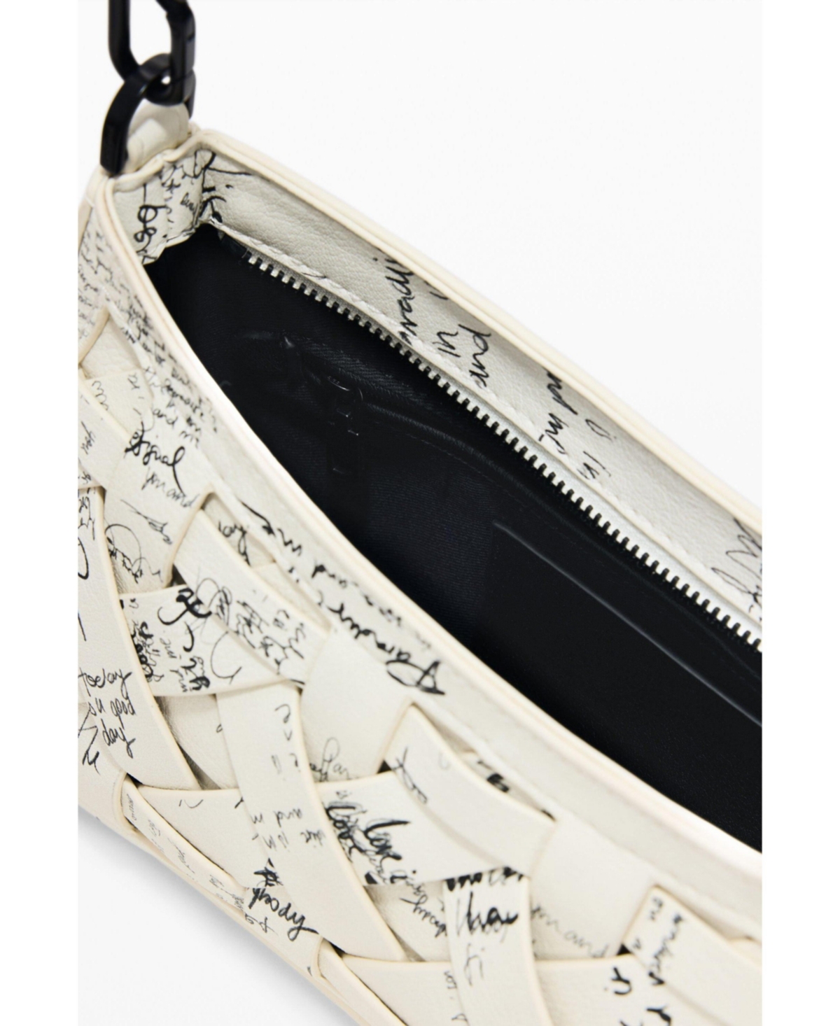 Desigual Women's Small braided bag with lettering