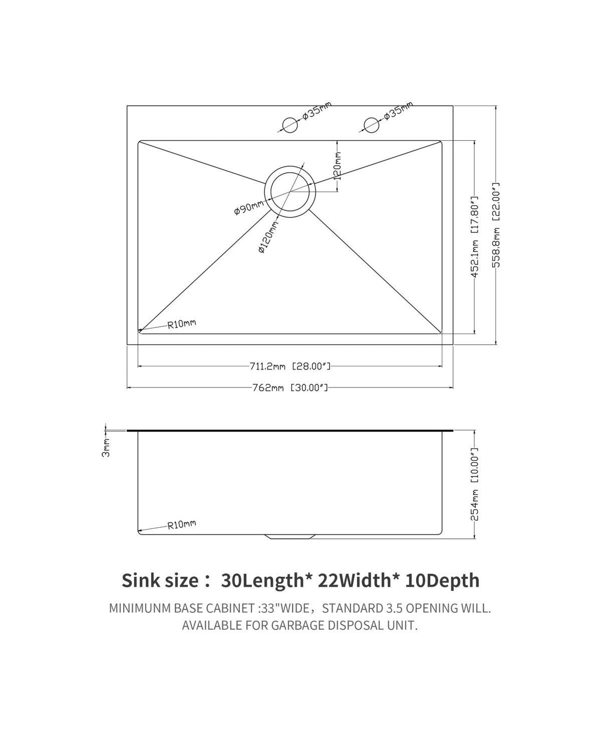 flynama Gunmetal Black Single Bowl Topmount Kitchen Sink 16 Gauge T304 Nano Stainless Steel With Dish Grid Drain Assembly Drying Rack
