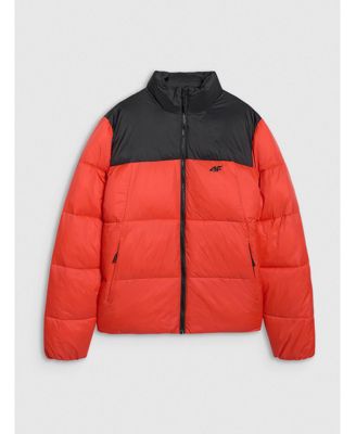 Men's down jacket with synthetic filling