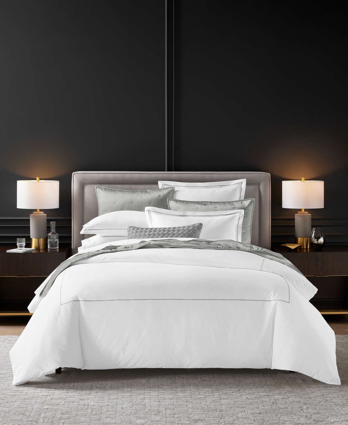 Hotel Collection Italian Percale 3-Pc. Duvet Cover Set, Full/Queen, Exclusively at Macy's
