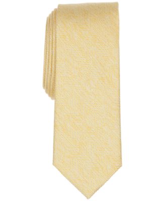 Men's Melange Chevron Solid Tie