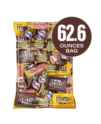 Chocolate Favorites Minis Size Candy Bars Assorted Variety Mix Bag, 62.6 oz.