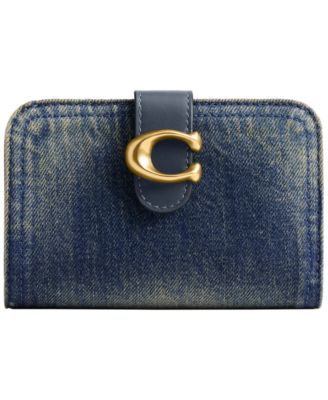 Tabby Regenerative Cotton Denim Wallet   