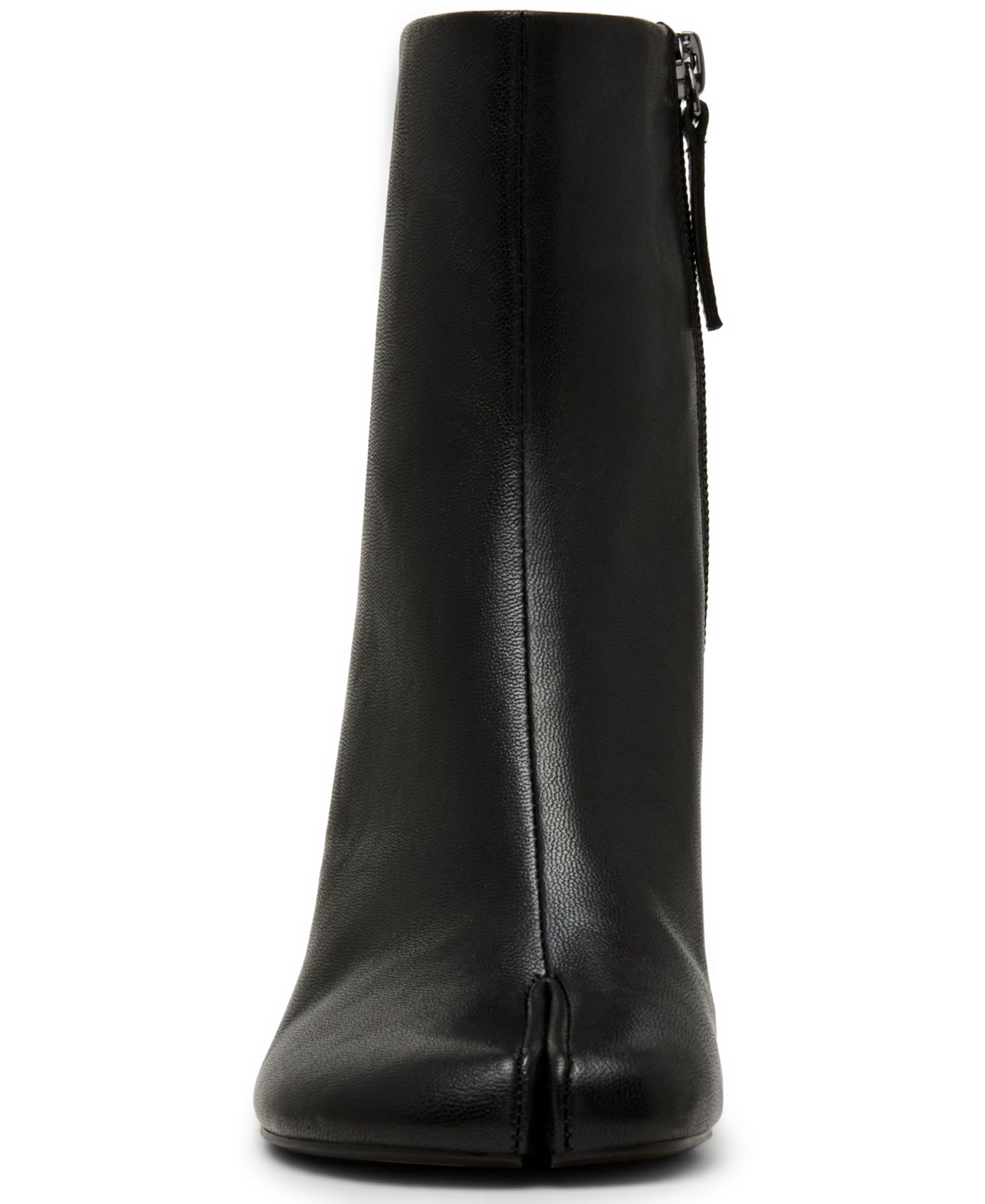 Женские ботинки Steve Madden Caro Split-Toe Cylinder Heel Booties, цвет: Чёрный — фото 6