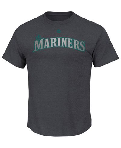 Majestic Men's Ken Griffey Jr. Seattle Mariners Platinum T-Shirt