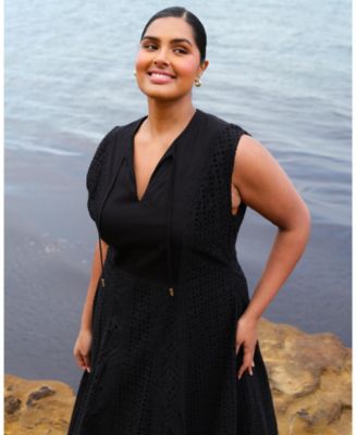 Women's Blair Cotton Embroidered Dress