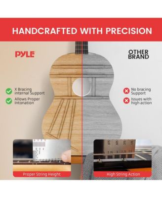 34" 6-String Classic Guitar with Digital Tuner and Accessory Kit (Black