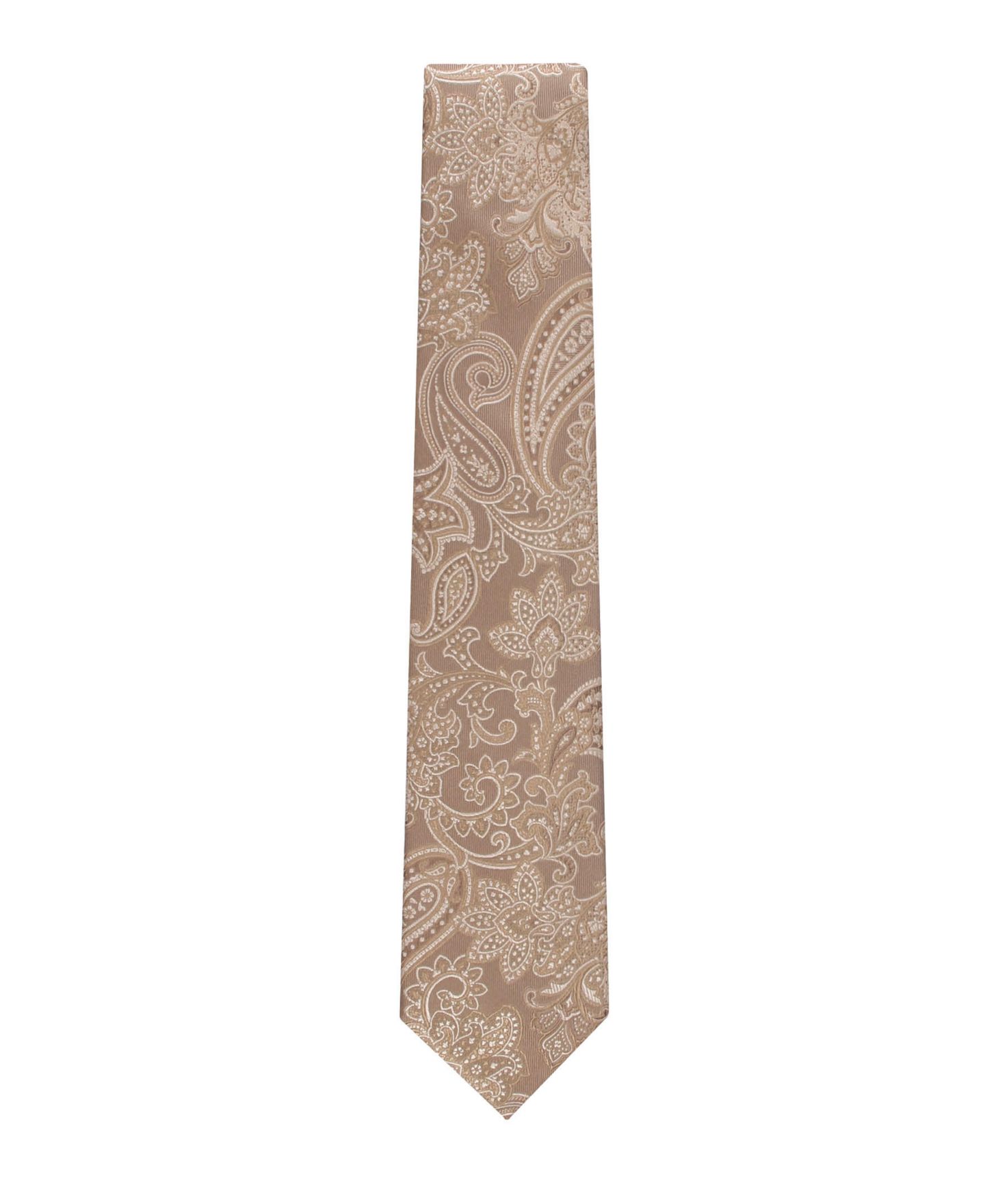 Мужской галстук Tommy Hilfiger Victoria Paisley Tie, цвет: Серо-коричневый — фото 2