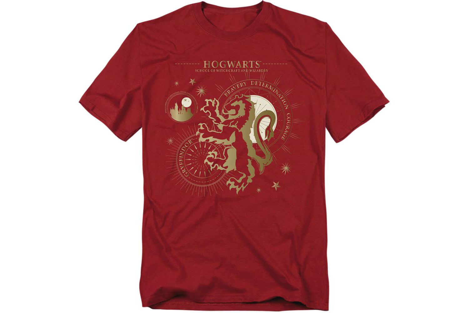 Men's Bravery, Deterimation, Courange, Gryffindor T Shirt