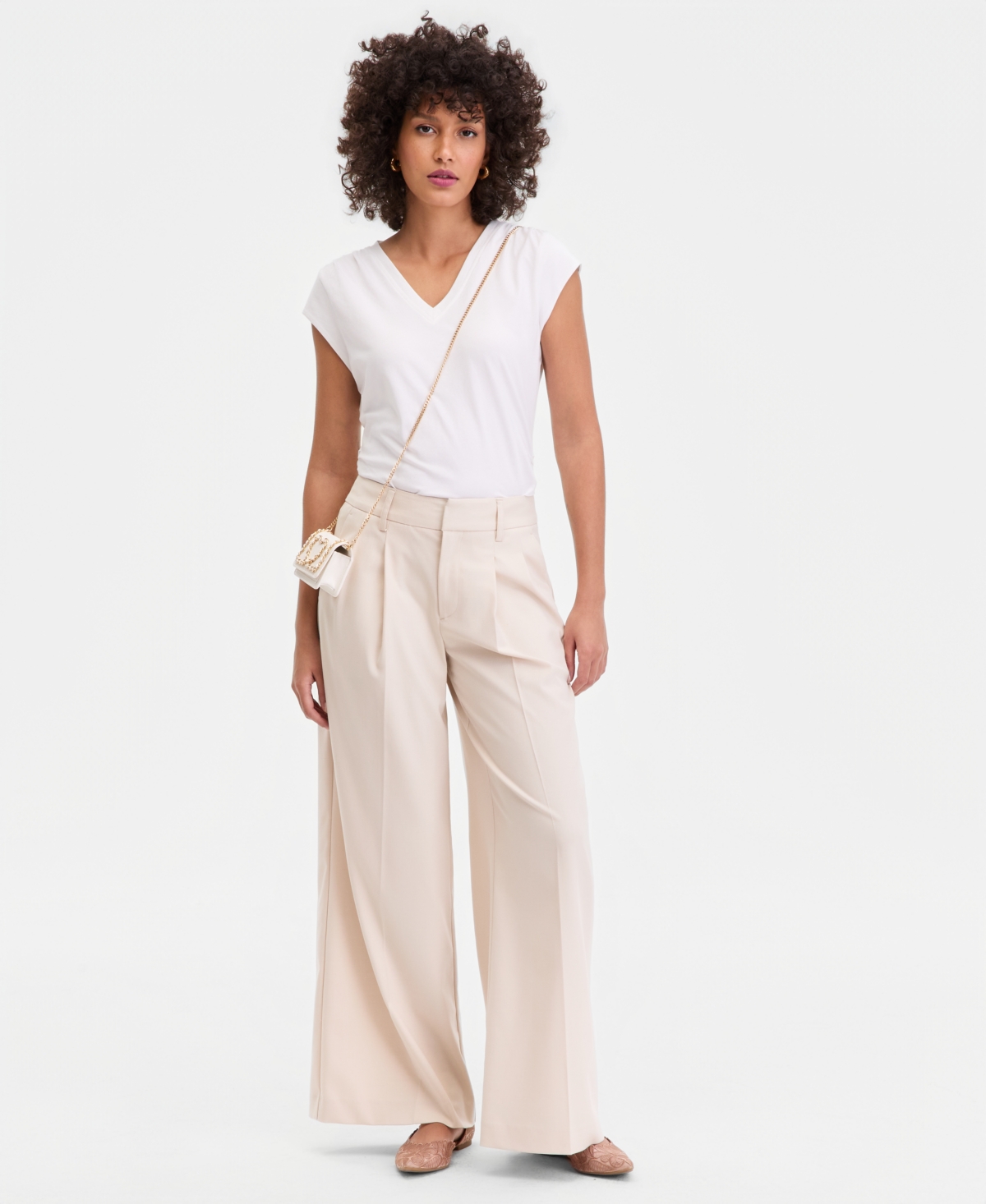 I.n.c. International Concepts Women's Wide-Leg Pants, Created for Macy's